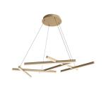 Maytoni MOD016PL-L75MG3K - LED Luster na lanku LINE LED/79W/230V zlatá MOD016PL-L75MG3K