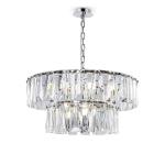 Maytoni MOD043PL-12CH - Luster na reťazi PUNTES 12xE14/40W/230V chróm MOD043PL-12CH