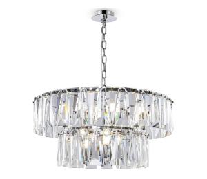 Maytoni MOD043PL-12CH - Luster na reťazi PUNTES 12xE14/40W/230V chróm MOD043PL-12CH