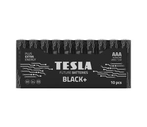 Tesla Batteries - 10 ks Alkalická batéria AAA BLACK+ 1,5V 1200 mAh 8594183396682