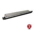 Solarix 24000100 - 19" modulárny neosadený patch panel 24 portov 1U 24000100