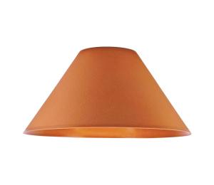 Náhradné tienidlo k stolnej lampe E14 21x11 cm oranžová 5907687449953