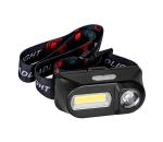 Vayox LED Nabíjateľná čelovka stmievateľná 2xLED/5V IP44 210 lm 2000 mAh VA0115