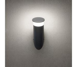 Redo 90073 - LED Vonkajšie nástenné svietidlo ALGON LED/9W/230V IP65 čierna 90073