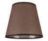 Náhradné tienidlo k nástennému svietidlu LORENZO E27 pr. 16 cm hnedá shade 49 brown