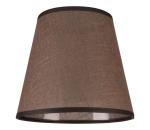 Náhradné tienidlo k nástennému svietidlu LORENZO E27 pr. 16 cm hnedá shade 49 brown