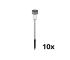 Grundig - SADA 10x LED solárne svietidlo LED/1,2V 40 mAh IP44 8711252559780