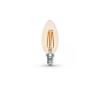 LED Žiarovka CLASIC AMBER C35 E14/5W/230V 2200K -  Brilagi ZD-CA3505-22