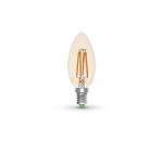 LED Žiarovka CLASIC AMBER C35 E14/5W/230V 2200K -  Brilagi ZD-CA3505-22