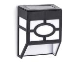 B.V.  - LED Solárne nástenné svietidlo LED/0,006W/1,2V 2700K IP44 čierna B10201NO8