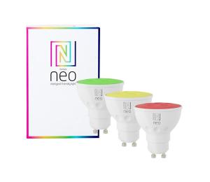 NEO 07777C - SADA 3x LED RGB+CCT Stmievateľná žiarovka GU10/4,8W/230V Tuya 07777C