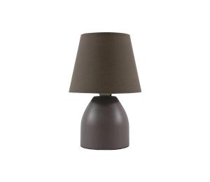 ONLI - Stolná lampa NANO 1xE14/6W/230V hnedá 19 cm 059/LT