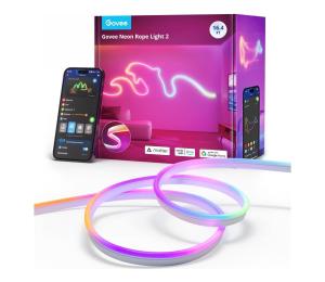 Govee - Neon 2 MATTER ohybný LED pásik 5m RGBIC Wi-Fi IP67 H61D5301
