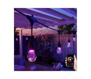 Nanoleaf NF084E00-20SLO- LED RGBWIC Rozšir. reťaz GIRLANDA 20xLED 15m Wi-Fi IP65 NF084E00-20SLO