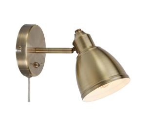 Markslöjd 108714 - Nástenná lampa STORY 1xE14/40W/230V mosadz 108714