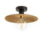 ONLI - Stropné svietidlo GOLDEN 1xE27/22W/230V pr. 28 cm zlatá/čierna 5027/PLP