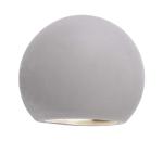 Deko-Light 341177 - Nástenné svietidlo OSANO 1xG9/25W/230V betón 341177