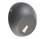 Deko-Light 731111-LED Vonkajšie nástenné svietidlo AQUILAE 3,5W/230V IP65 antracit 731111