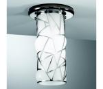 SIRU - Bodové svietidlo ORIONE 1xG9/30W/230V chróm/biela benátske sklo RC387-020BLL