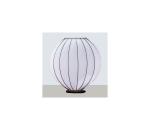 SIRU - Stolná lampa SFERA 1xE27/60W/230V čierna/biela benátske sklo RT312-030BLL