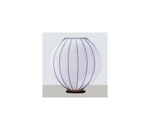 SIRU - Stolná lampa SFERA 1xE27/60W/230V čierna/biela benátske sklo RT312-030BLL