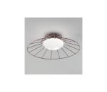 SIRU - Stropné svietidlo SUNRISE 1xGX53/10W/230V hnedá/biela benátske sklo LC613-015BLL