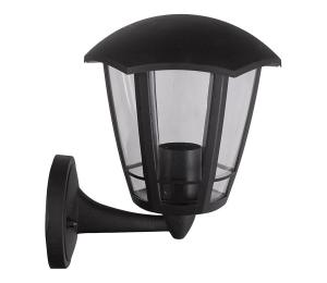 Eurolamp Vonkajšia nástenná lampa 1xE27/42W/230V IP44 čierna 154-55405