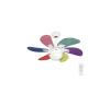Eurolamp Stropný látor 1xE27/70W/230V pr. 90 cm pestrofarebná + diaľkové ovládanie 147-29016