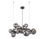 Wofi 5014-1505W - LED Luster na lanku VILLA 15xG9/3W/230V čierna 5014-1505W