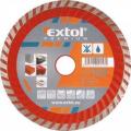 EXTOL PREMIUM Kotúč diamant 125mm TURBO EXTOL