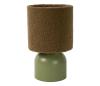 Lucide 10516/01/33 - Stolná lampa WOOLLY 1xE14/40W/230V zelená 10516/01/33
