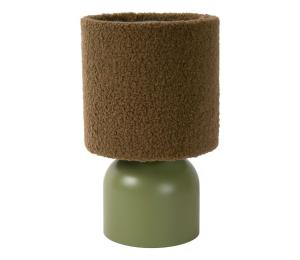Lucide 10516/01/33 - Stolná lampa WOOLLY 1xE14/40W/230V zelená 10516/01/33
