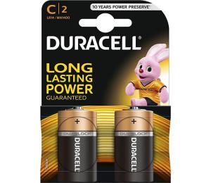 Duracell - 2 ks Alkalická batéria Basic LR14/C 1,5V 2200 mAh DRBLR14B2