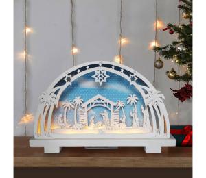 Brilagi - LED vianočná dekorácia LED/2xAA betlehem 1v276-OEM1