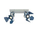 Lucide 17997/02/35 - Bodové svietidlo PICTO 2xGU10/35W/230V modrá 17997/02/35