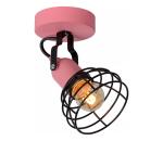 Lucide 08927/01/66 - Bodové svietidlo POLA 1xE27/60W/230V ružová 08927/01/66