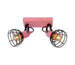 Lucide 08927/02/66 - Bodové svietidlo POLA 2xE27/60W/230V ružová 08927/02/66