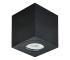 Emithor  - Kúpeľňové bodové svietidlo ALUX 1xGU10/35W/230V IP44 čierna