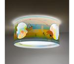 Dalber 60656 - Detské stropné svietidlo PIRATE ISLAND 2xE27/15W/230V 60656