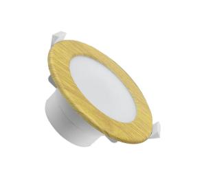 LED Kúpeľňové podhľadové svietidlo LED/7W/230V 4000K béžová IP44 LDL153/WL