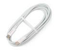 USB kábel USB-C / USB-C konektor 100W 1,5m biela PSCCC1100TW