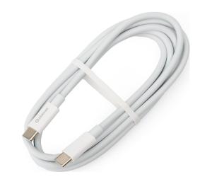 USB kábel USB-C / USB-C konektor 100W 1,5m biela PSCCC1100TW