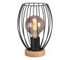 Brilo - Stolná lampa WAKTU 1xE27/25W/230V kaučukovník 7038-015