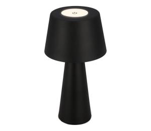 Brilo - LED Stmievateľná nabíjacia vonkajšia stolná lampa LED/3,5W/5V IP44 čierna 7437015