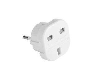 Vayox Cestovný adaptér UK/EU 230V biela VA0201