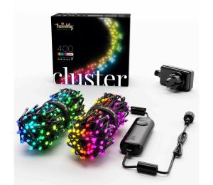 Twinkly TWC400SPP-BEU - LED RGBW Stmievateľná vonkajšia reťaz LED 9,5m IP44 Wi-Fi TWC400SPP-BEU