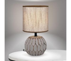 Orion LA 4-1224/1 - Stolná lampa PINIA 1xE14/25W/230V keramika béžová/šedá LA 4-1224/1 braun