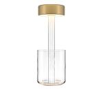 Maytoni MOD229TL-L3G3K1 - LED stmievateľná prenosná stolná lampa 3W/5V zlatá/čír MOD229TL-L3G3K1