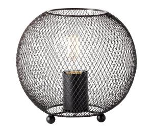Brilliant - Stolná lampa SOCO 1xE27/60W/230V čierna 92741/06