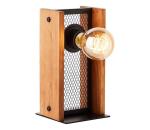 Brilliant - Stolná lampa CALANDRA 1xE27/42W/230V borovica 93121/76